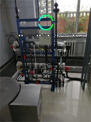 Titanium Integrated 8000 ppm Sodium Hypochlorite Production Plant 15 Kg / h