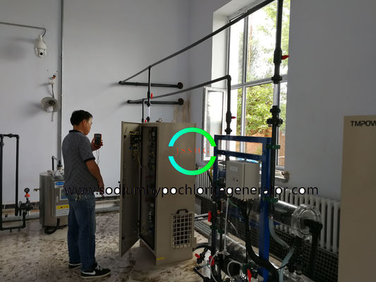 Titanium Integrated 8000 ppm Sodium Hypochlorite Production Plant 15 Kg / h