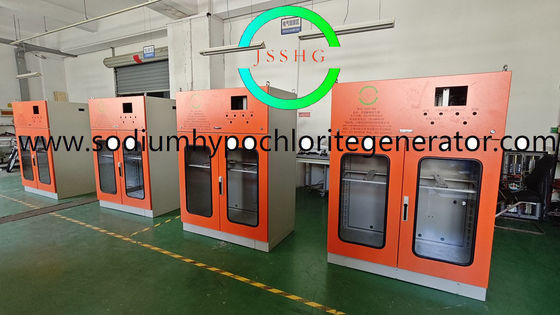 500g/h 사용된 염소 살균제를 위한 소트륨 하이포클로리트 생산 시스템
